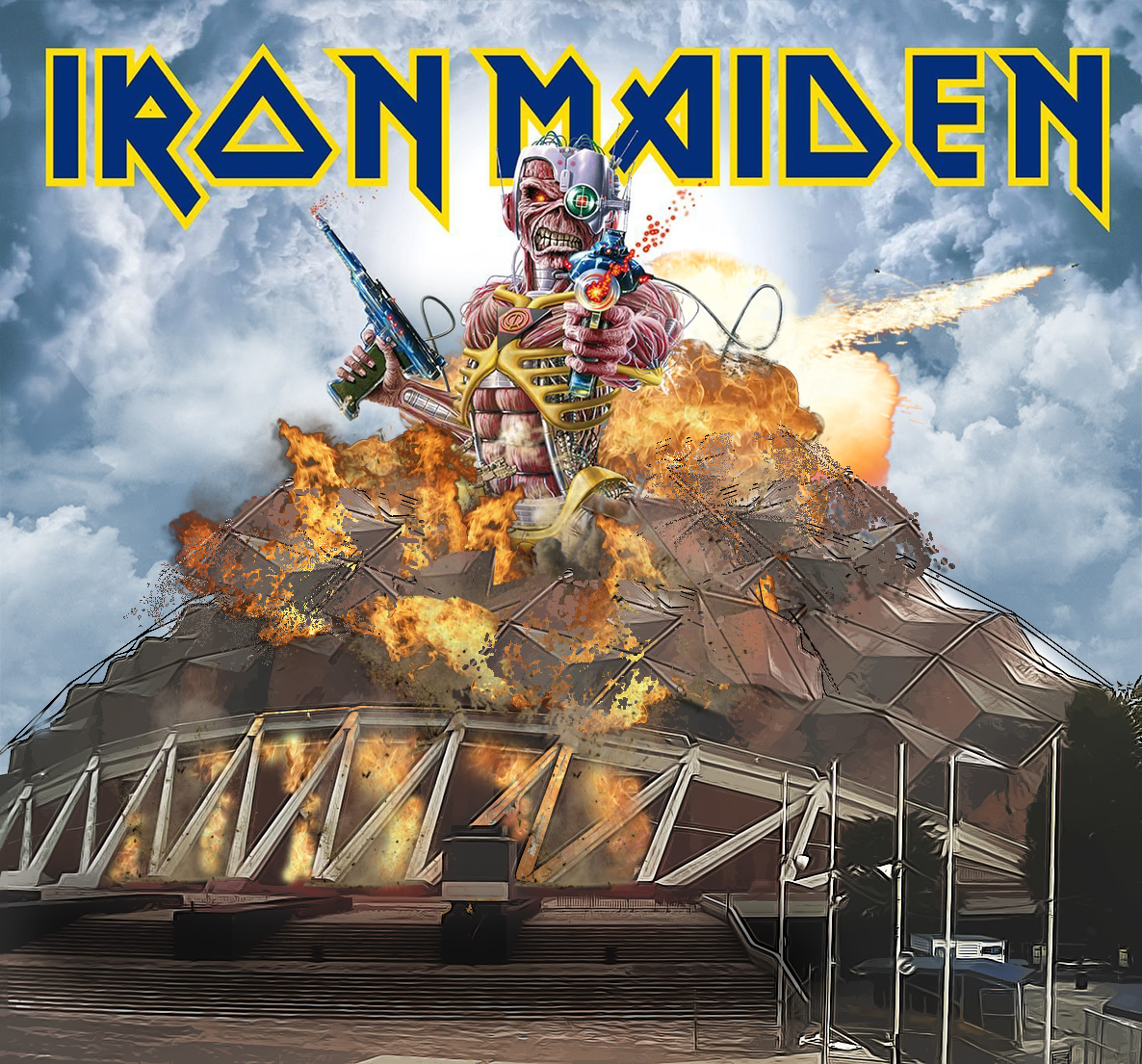 Iron Maiden en México Los mejores posters hechos por los fans