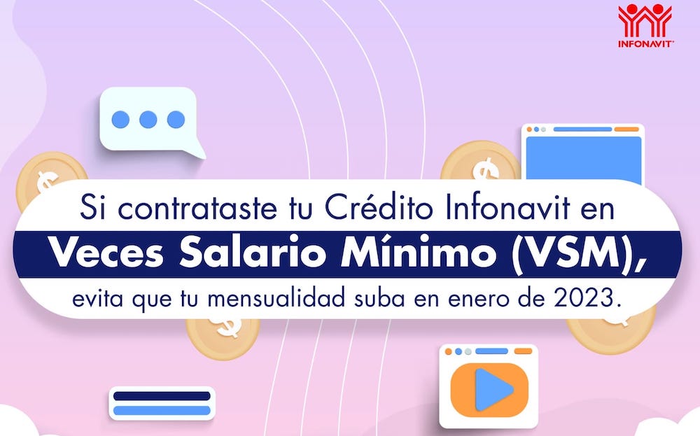 Qué pasó con el aumento de los créditos VSM del INFONAVIT y cómo