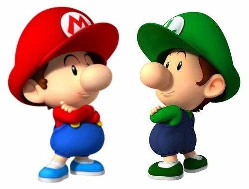 Baby Mario y Baby Luigi