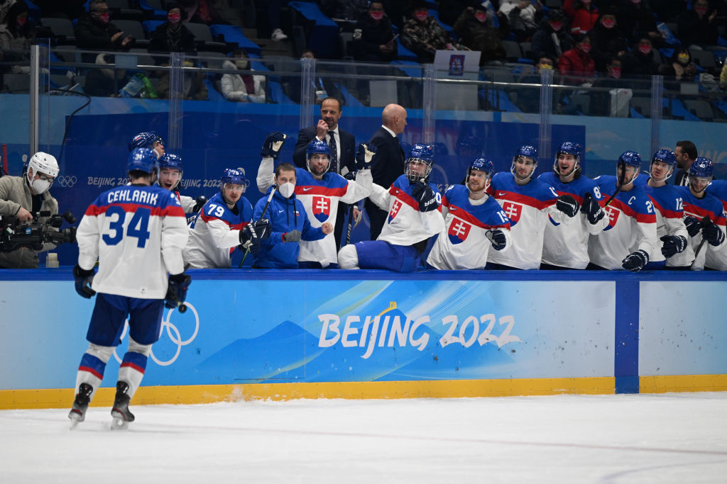 Peter Cehlarik, Slovak player at Beijing 2022