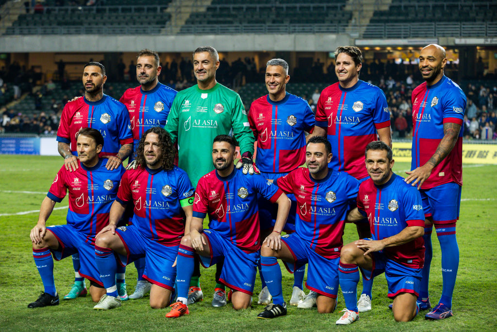 Partido de leyendas Barcelona vs Real Madrid en México