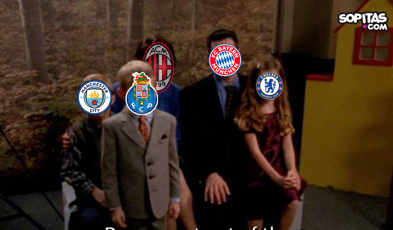 Porto, get out of there, the Champions League is not your family