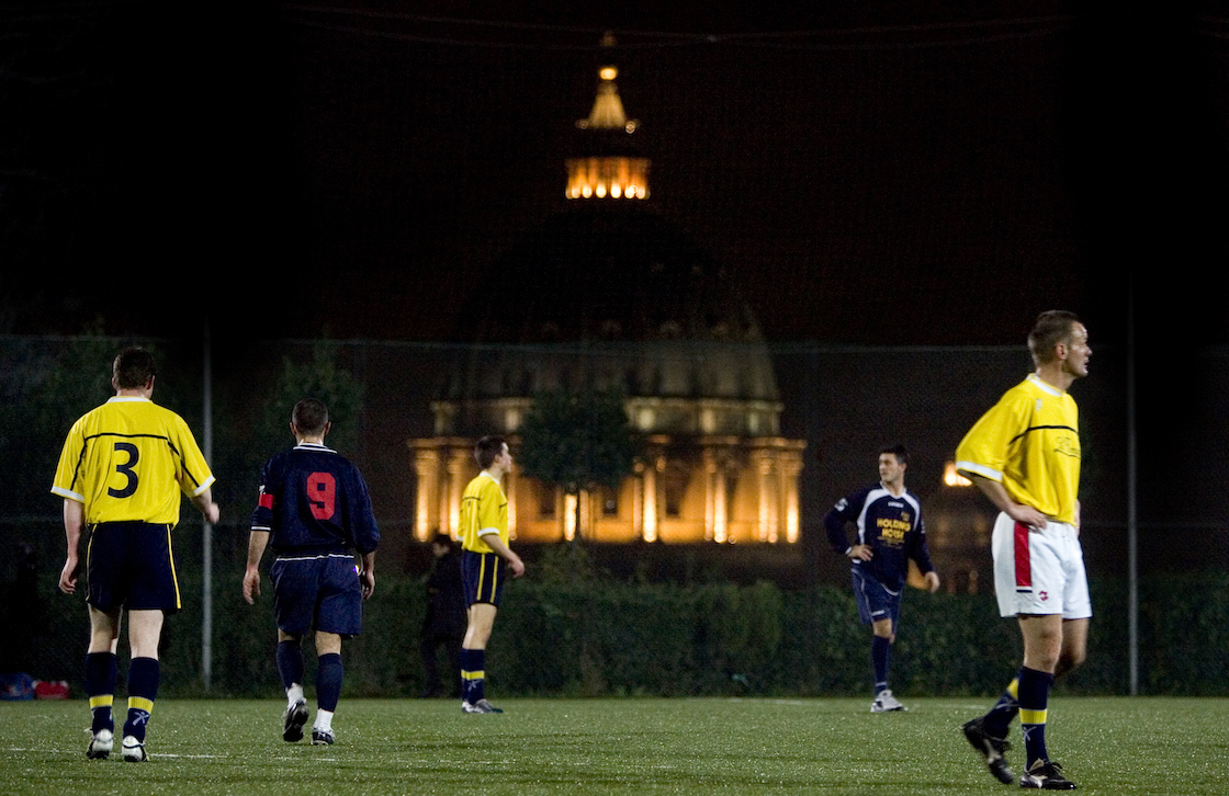 Liga de futbol del Vaticano.