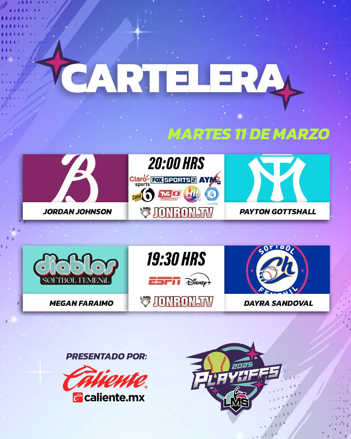 Liga Mexicana de Softbol: Resultados y dónde ver los playoffs