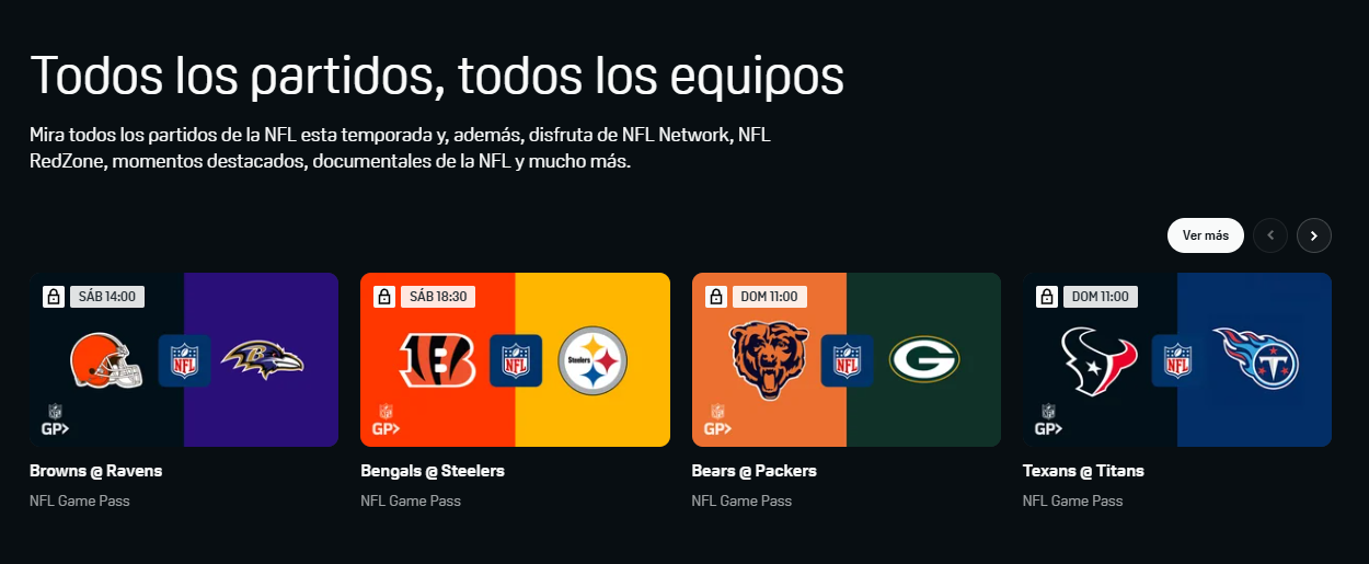 Cómo y dónde ver todos los partidos de la semana 18 de la NFL en México