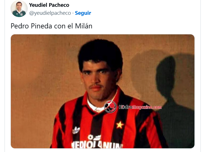 Pedro Pineda, el primer mexicano que fichó por el Milán