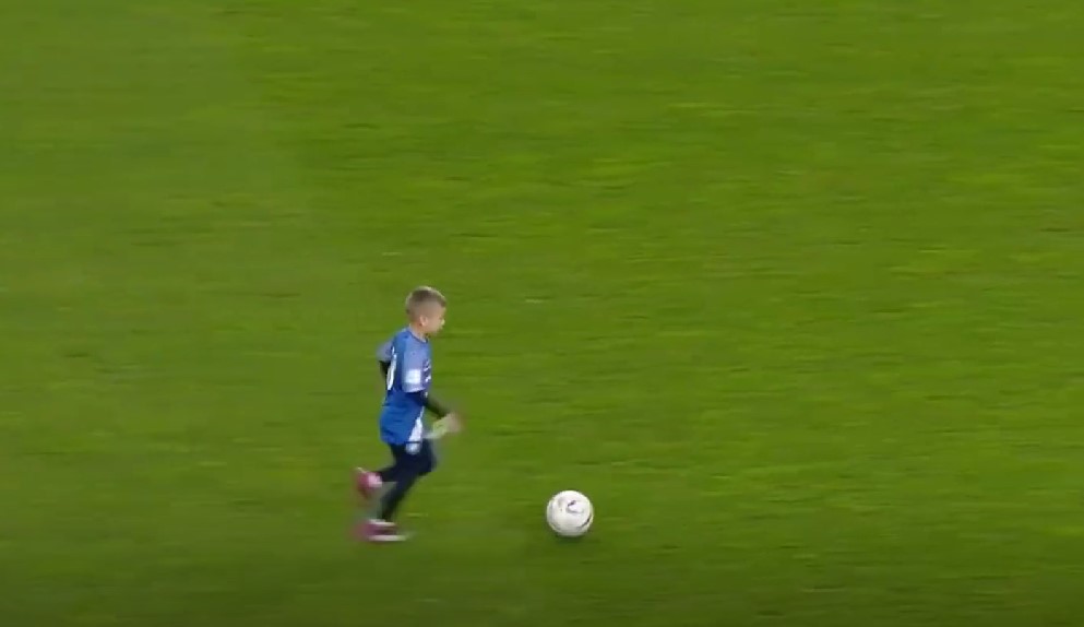 They let a boy score a goal on his birthday and the rival goalkeeper avoids it