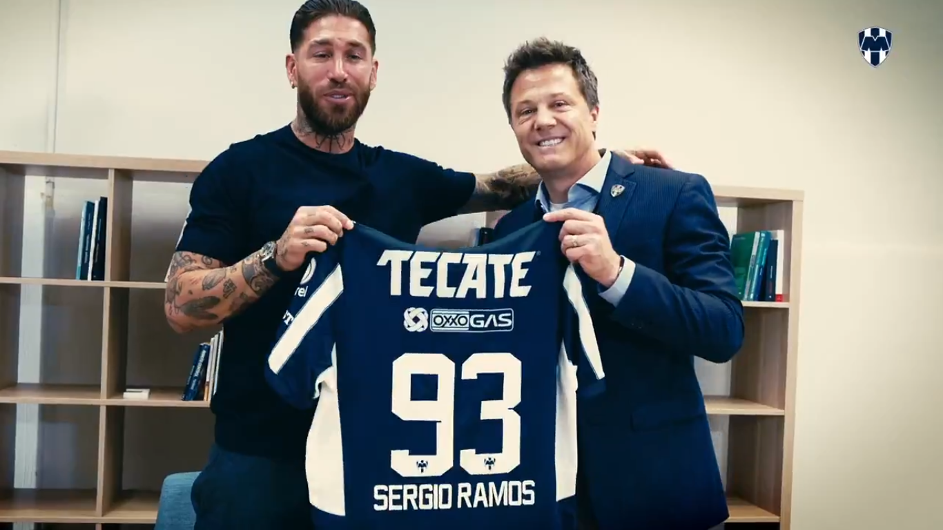 Sergio Ramos es oficialmente jugador del Monterrey