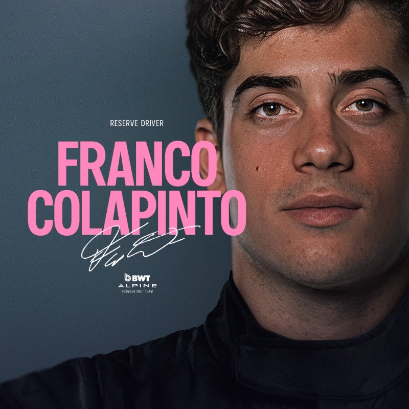 Franco Colapinto en Alpine