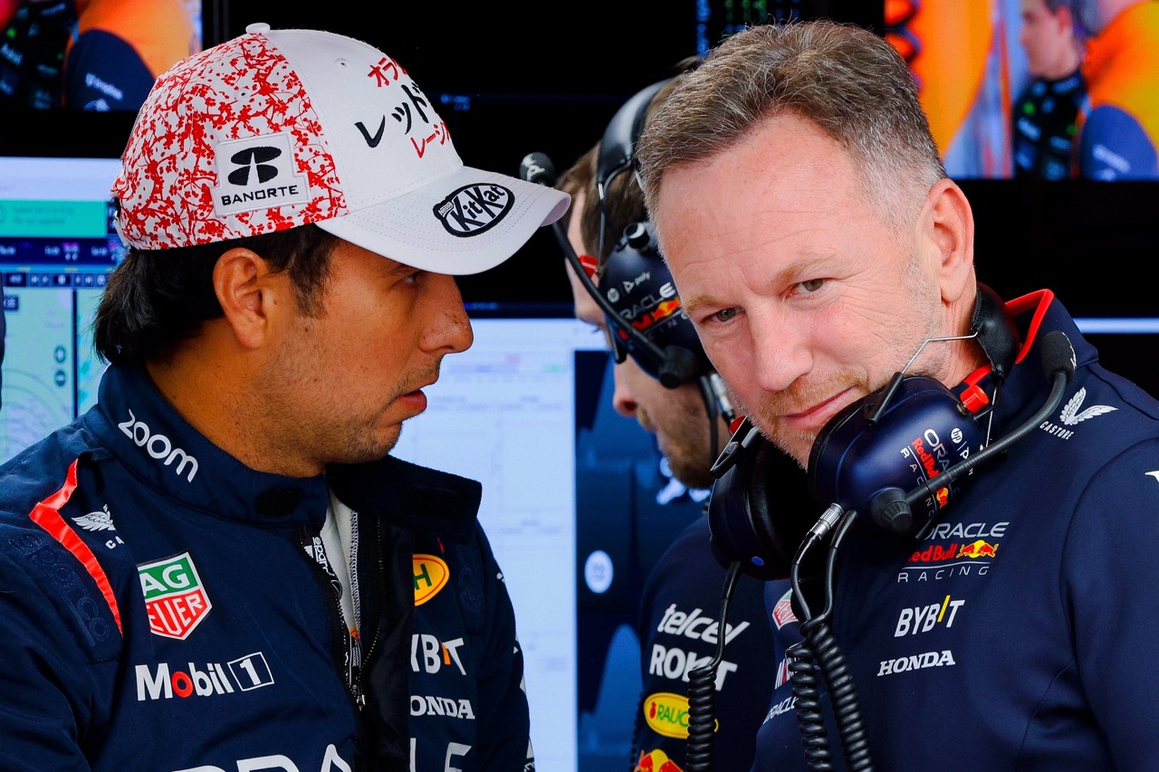 Horner culpa a Checo Pérez por la caída de Red Bull en 2024