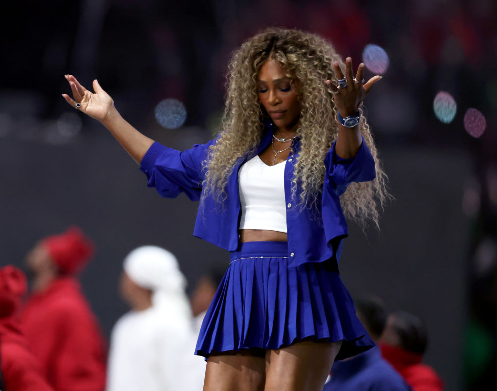 Por qué salió Serena Williams con Kendrick Lamar en el show del medio tiempo del Super Bowl