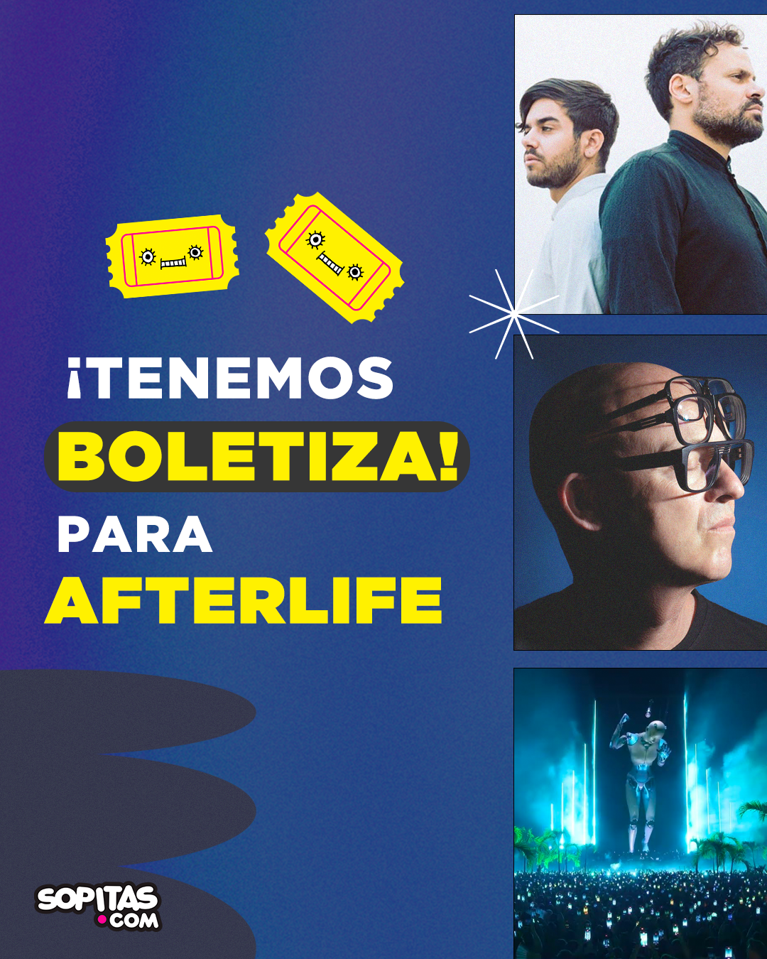 We give you tickets to jump into Afterlife CDMX 2023!