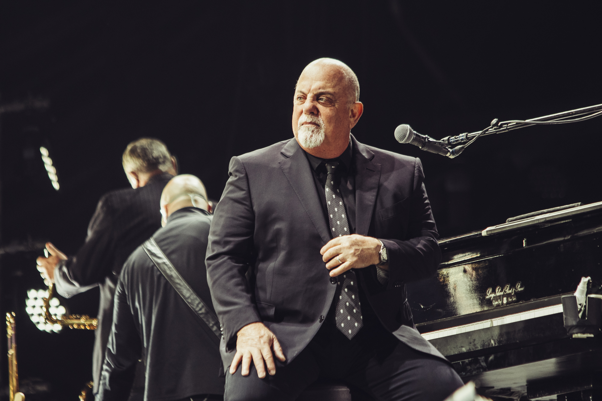 Billy Joel durante su concierto en el Foro Sol de la CDMX