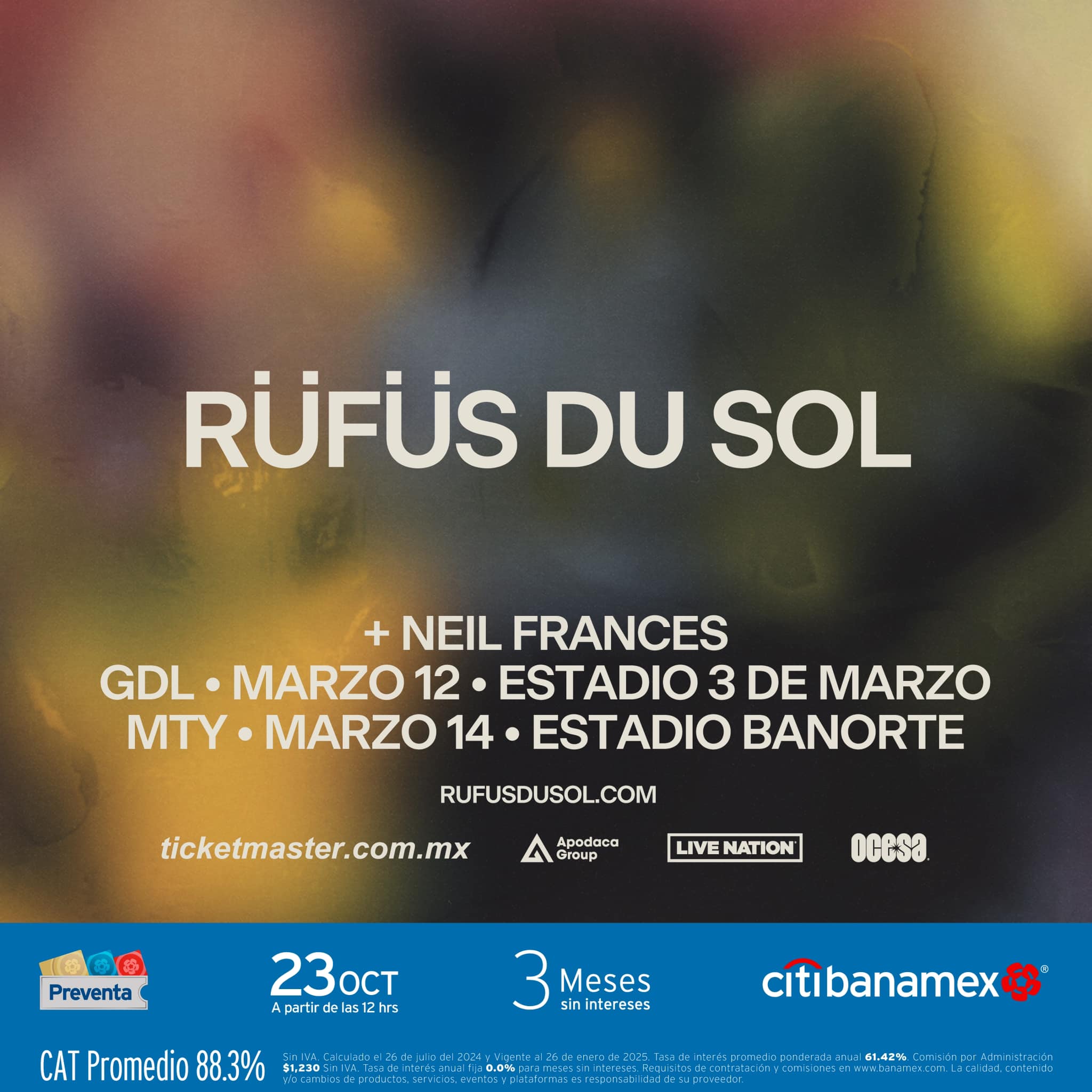 Rüfüs Du Sol anuncia conciertos en Guadalajara y Monterrey: Fechas, lugares, boletos y más