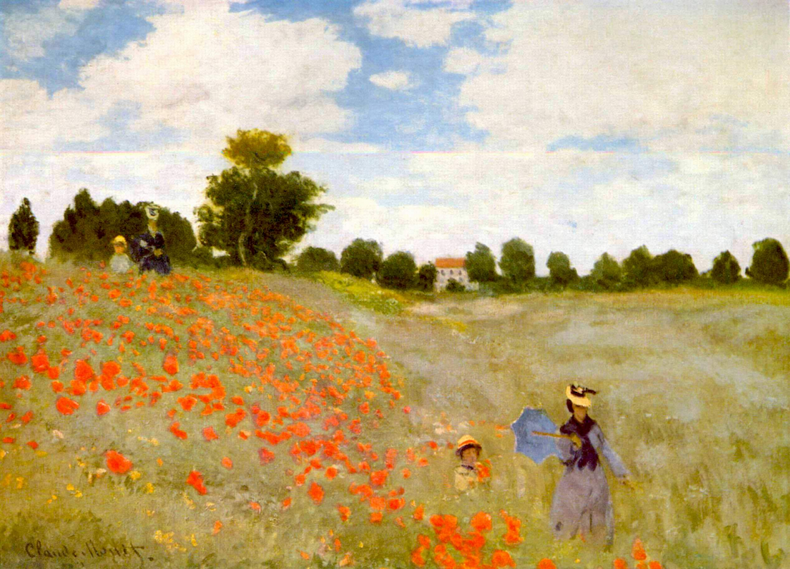 Facts and paintings by Claude Monet