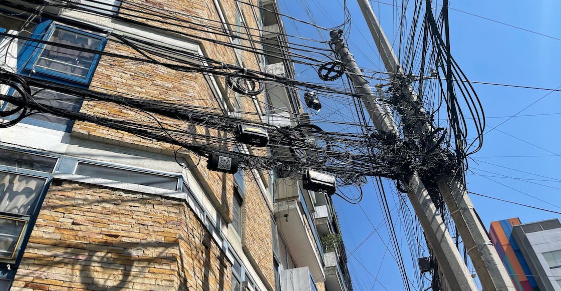 El cableado en CDMX o de cómo 3 mil camiones flotan en el aire… ¿Quieres saber por qué?