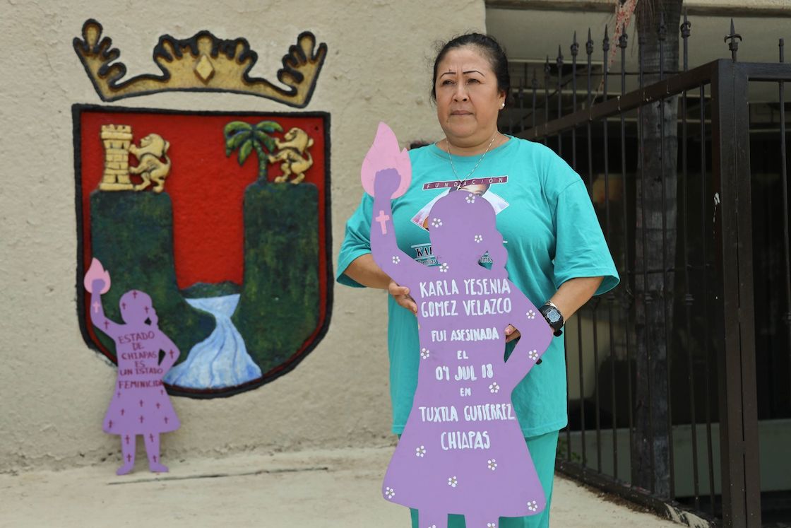 La mamá de Karla Velasco ha criticado el funcionamiento de la Fiscalía de Chiapas ante los casos de feminicidio.