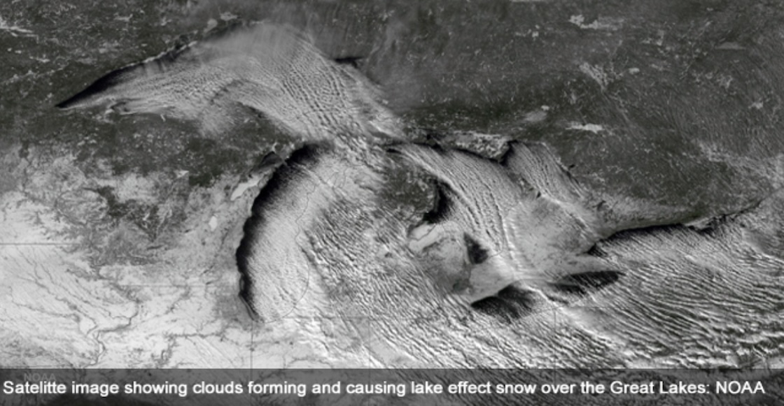 ¿Qué es el Efecto Lago que congeló a Chicago con una intensa nevada?