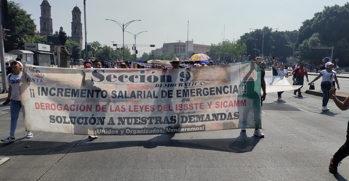 Bloqueos de la CNTE en CDMX: Estas serán las calles cerradas el 07 de marzo