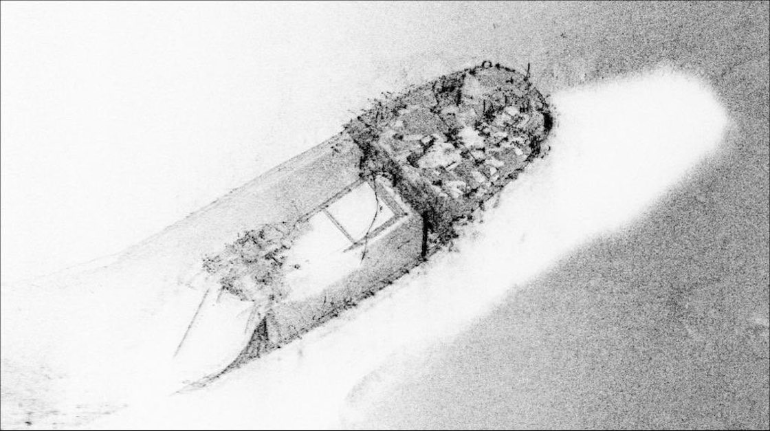 Ship sunk in World War II