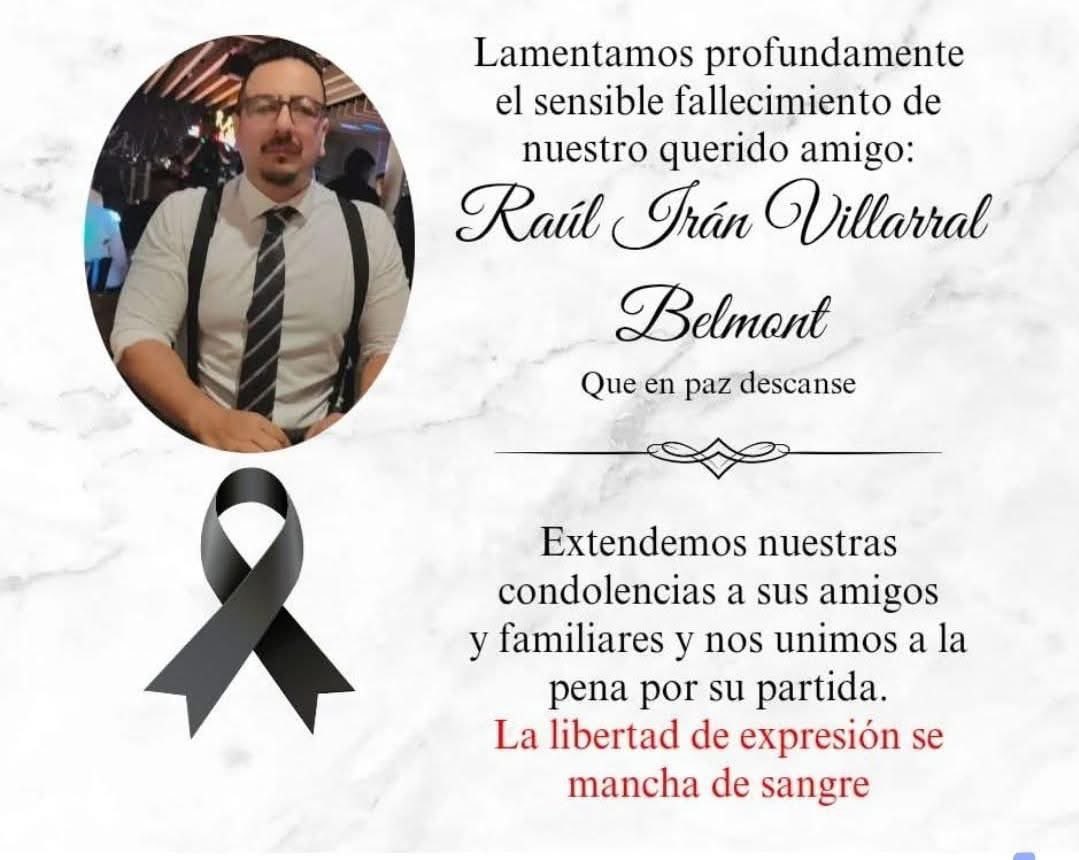 Secuestran y asesinan al periodista y activista Irán Villarreal