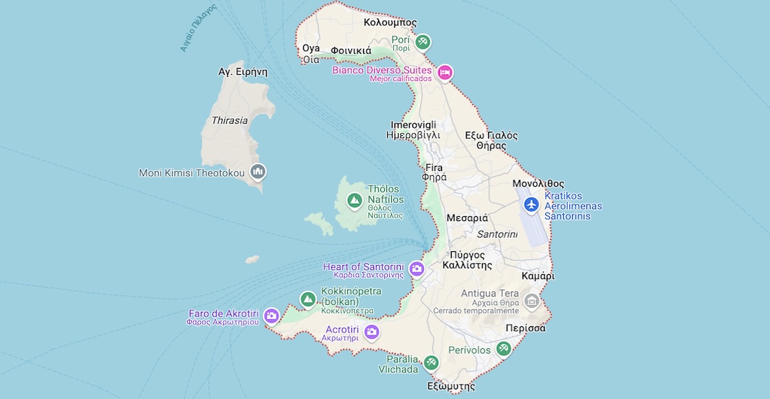 Sismos en Santorini: Una falla submarina, la posible causa de los temblores en la isla griega