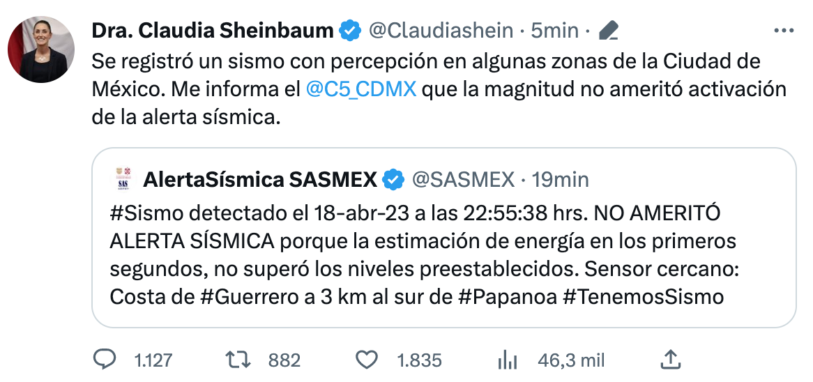 claudia-sheinbaum-earthquake-guerrero-cdmx