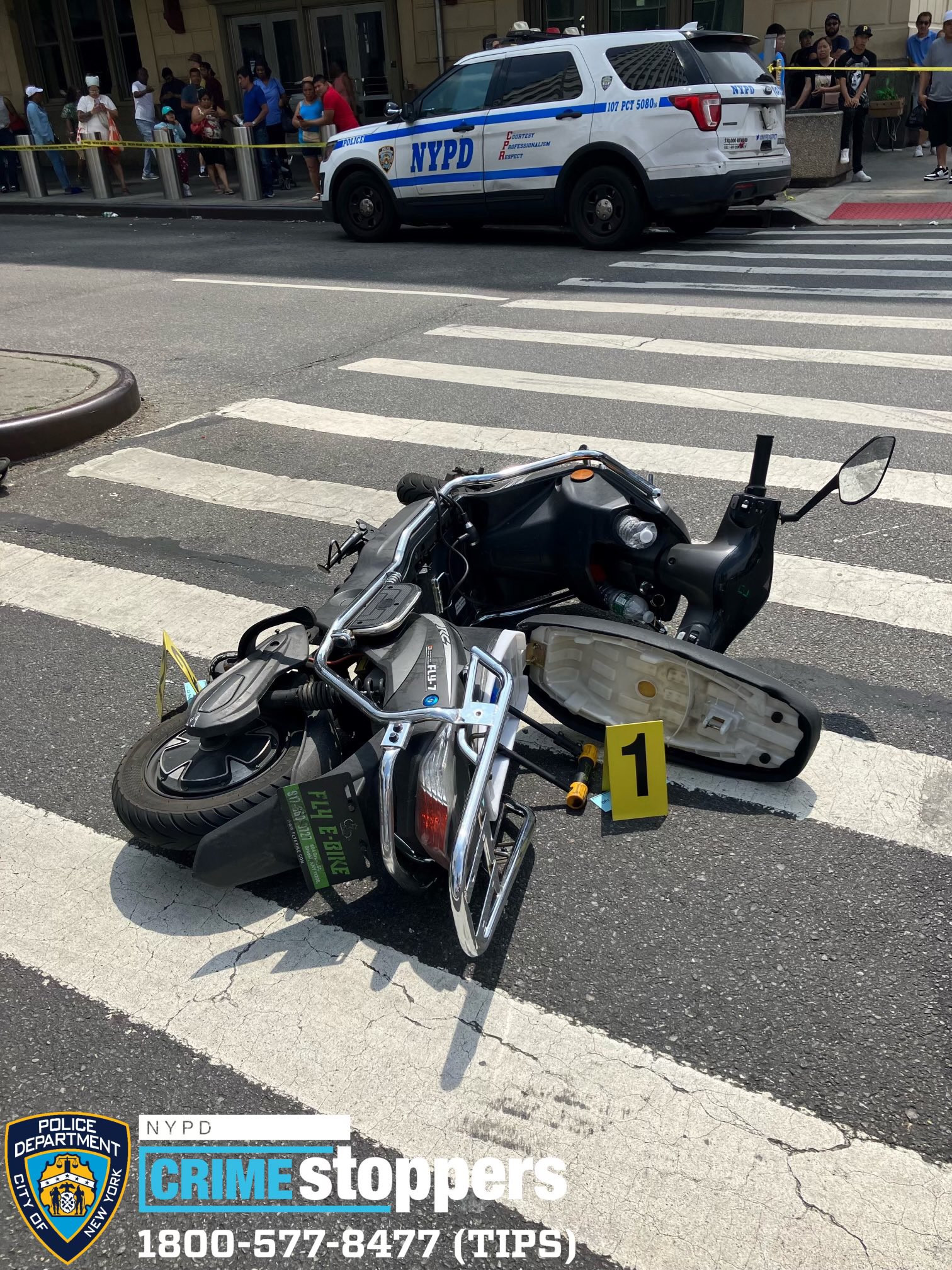 Tiroteo en Nueva York: Hombre disparó al azar desde una moto