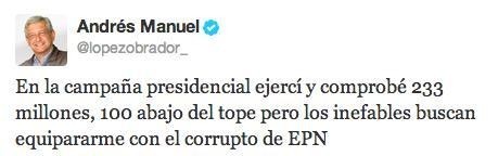 Tweet amlo