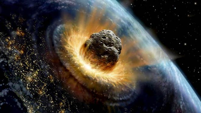 La tierra sufrirá el impacto de un asteroide que cambiará su faz para siempre.