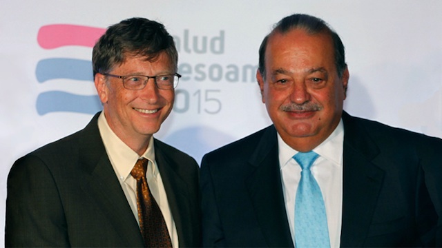 Bill Gates y Carlos Slim