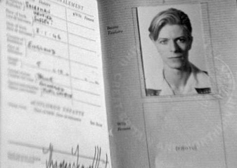 pasaporte David Bowie