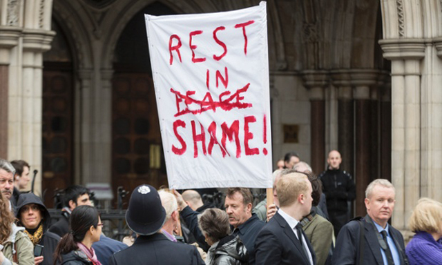 verguenza thatcher funeral