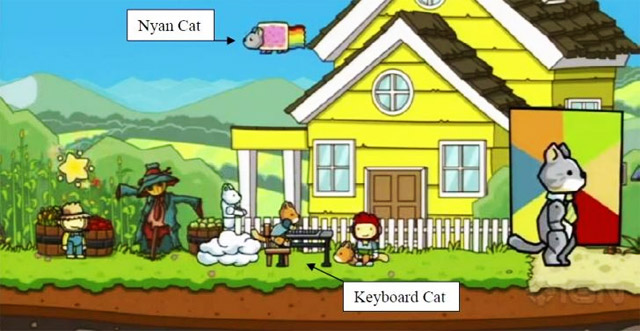 Nyan-Cat-y-Keyboard-Cat-Scribblenauts