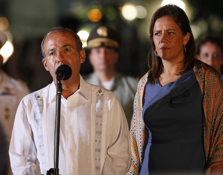 Margarita Zavala, Felipe Calderon