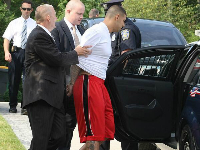 aaron hernandez arrestado