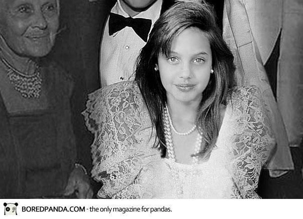 angelina jolie niña