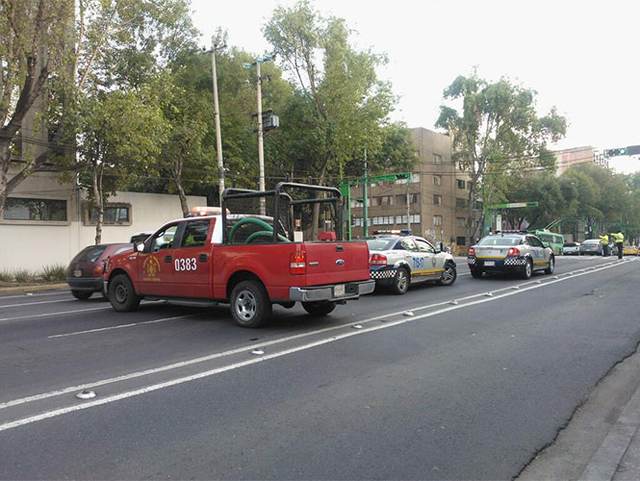 bomberos marcha protesta zocalo