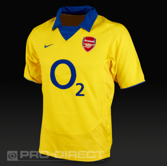 jersey arsenal 2003