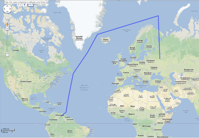 ruta alternativa de Snowden