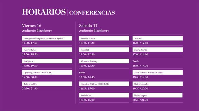 off horarios