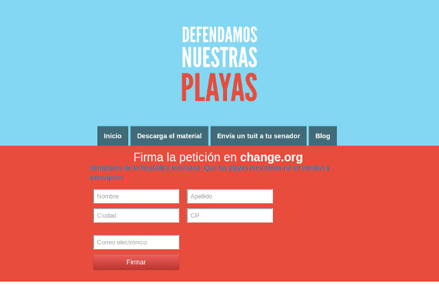 defewnder nuestras playas