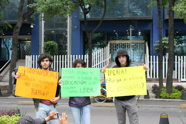 granadero pueblo estudiantes