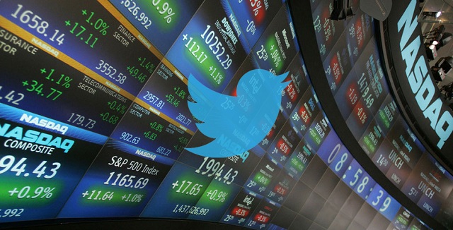 Twitter en la bolsa