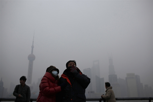 china smog japan