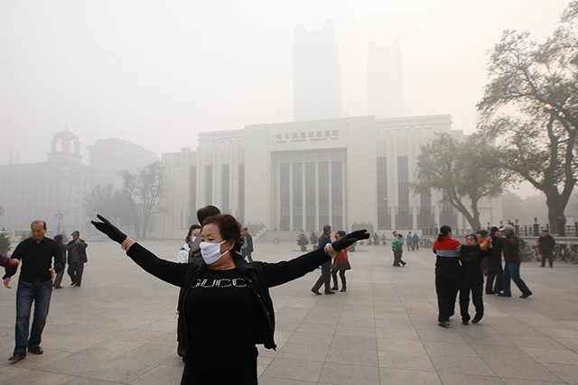 contaminacion en china