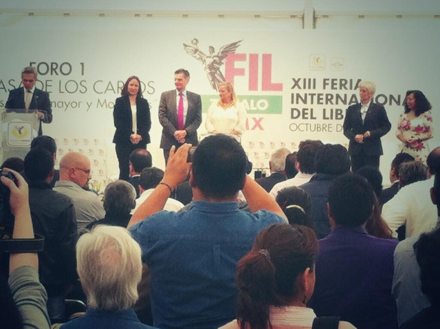 feria del libro inauguración mancera