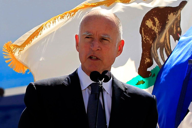 jerry brown california estados unidos