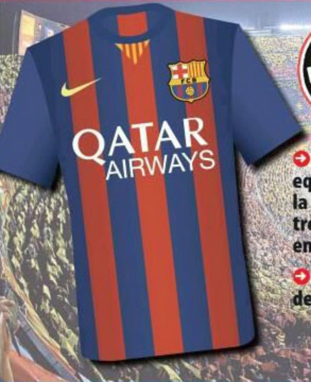 FC Barcelona 14 15 Home kit