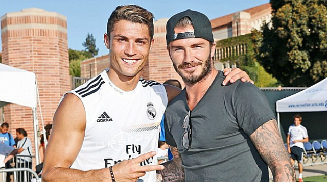 cr7 y becks